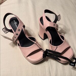 No Boundaries Blush Pink Platform Heels